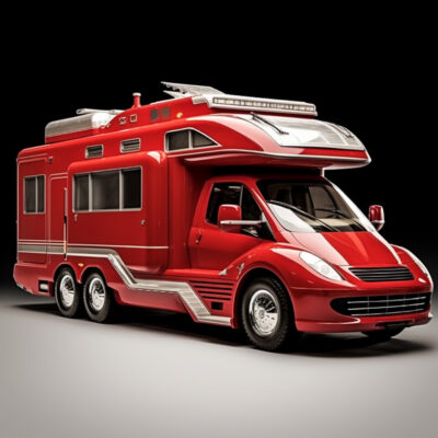 AI Generated Ferrari Camper Van