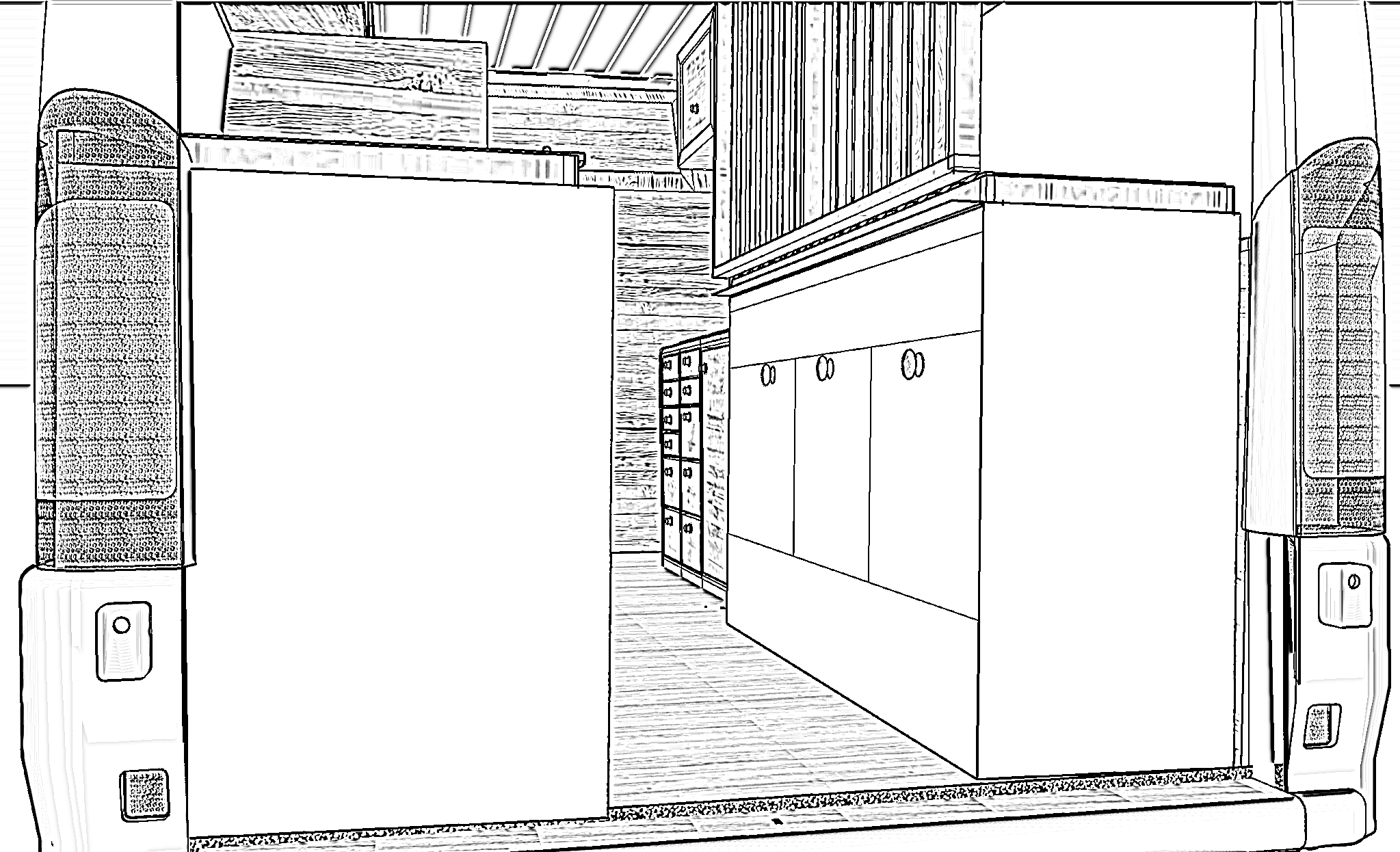 Mercedes Sprinter Van Wheel Well Van2b