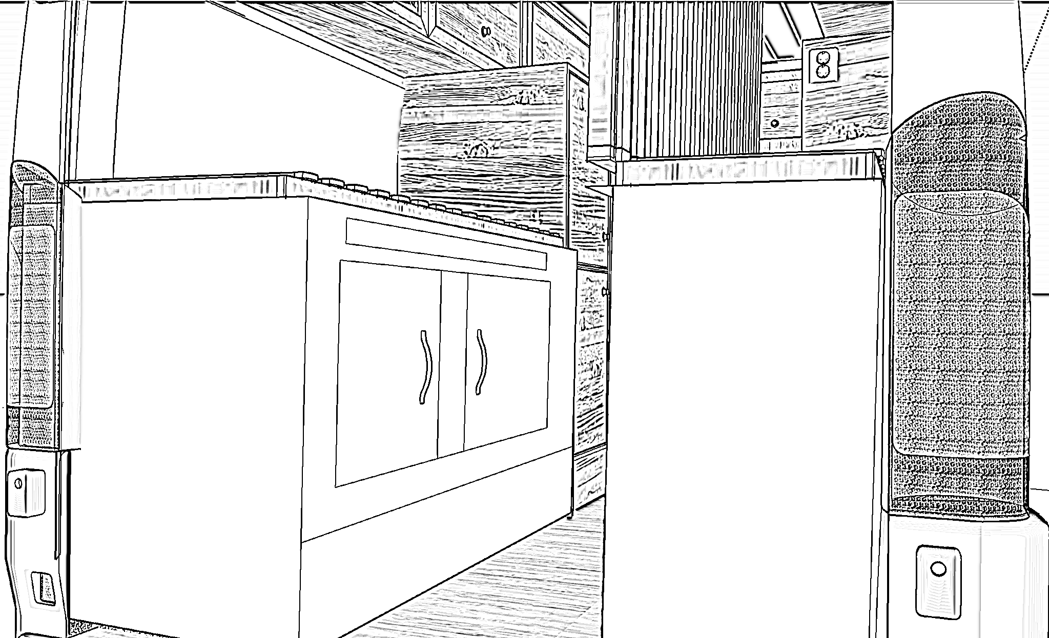 Ford Transit Van Wheel Well Van2b