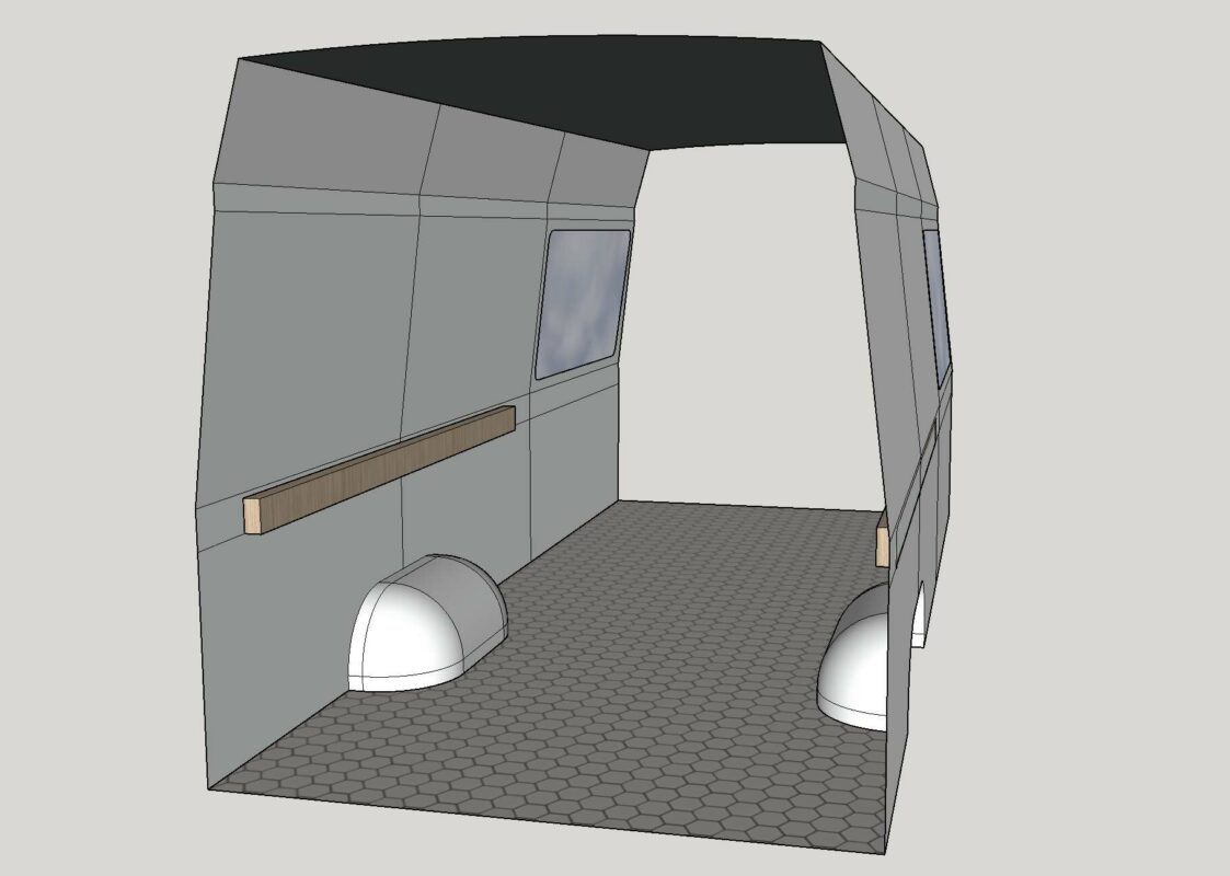 Van bed plans for platform DIY bed - fix lumber