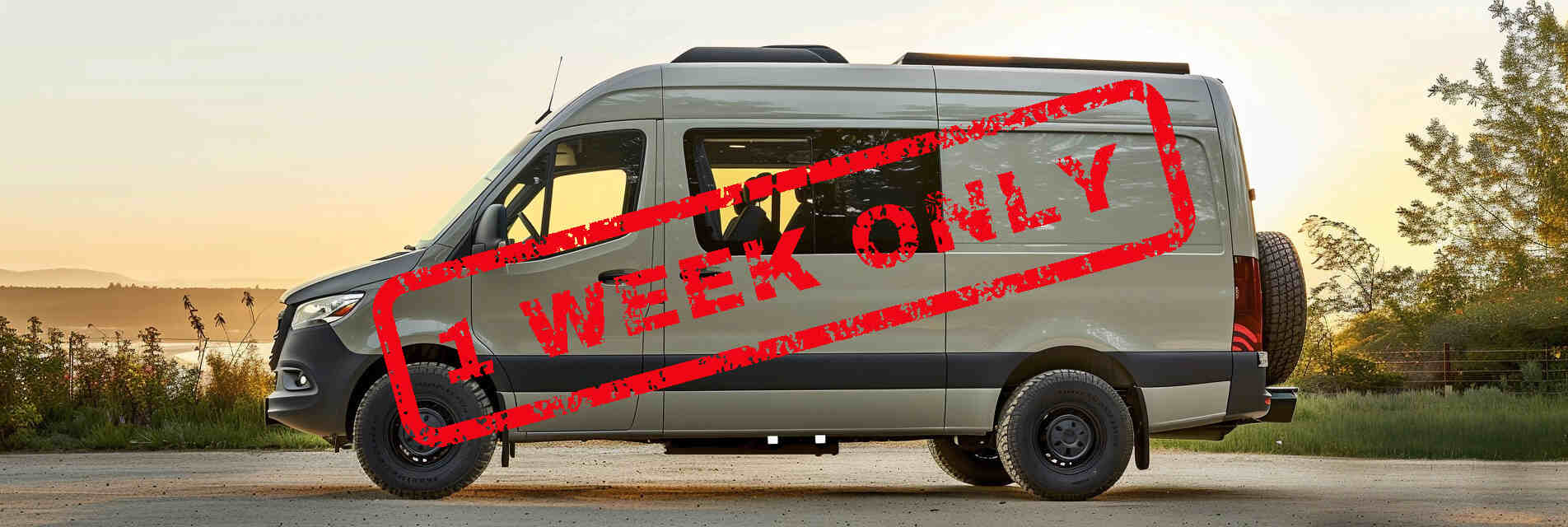 Cow to convert a van in one week